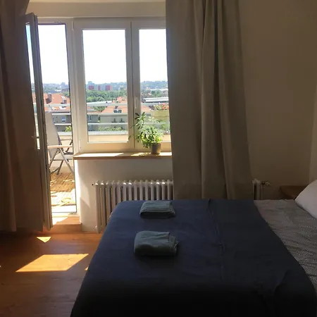 With Large Terrace Prag